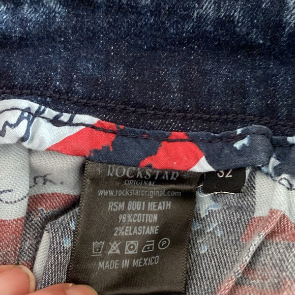 Mens Rockstar Original Short NWOT Size 32 - Picture 6 of 7